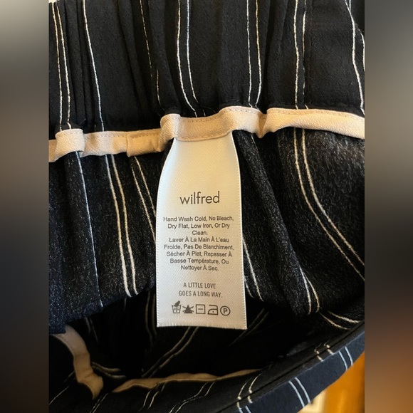 Wilfred Aritzia Babaton Wide-Legged Tie-Back Pants - Picture 3 of 6